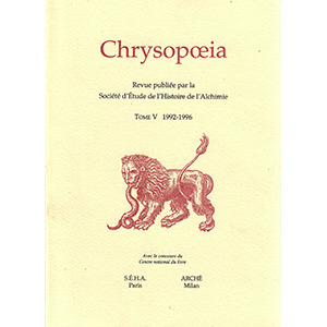 Chrysopoeia. Vol. 5: 1992-1996