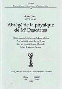 Abrégé de la Physique de Mr. Descartes